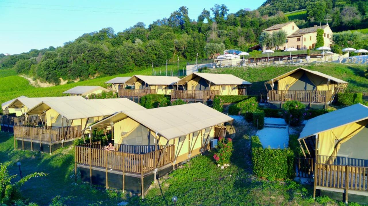 Villaladiva Boutique Glamping Massignano Exterior foto